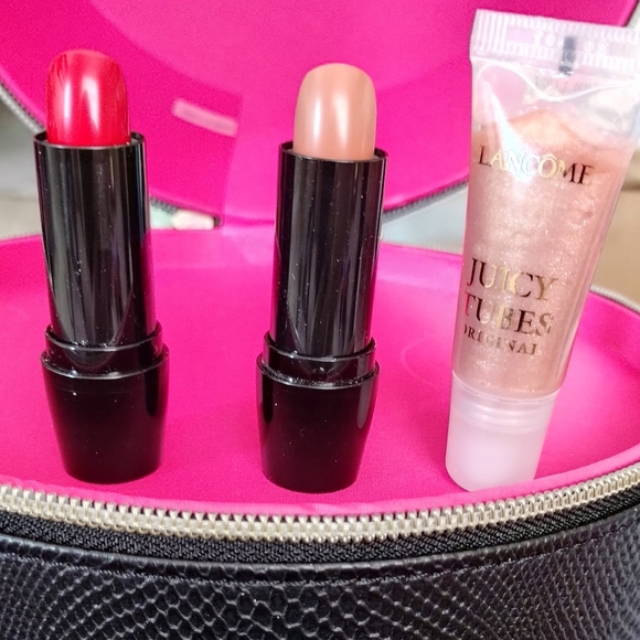 Lancome Other - Lot of 2 Lancome Lipsticks & 1 Juicy Tubes Gloss New without box